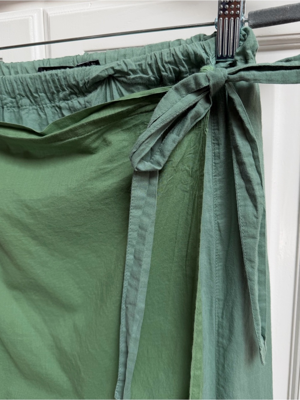Gudrun Sjoden Organic Cotton Wrap Pants Green Size Small - Picture 4 of 10
